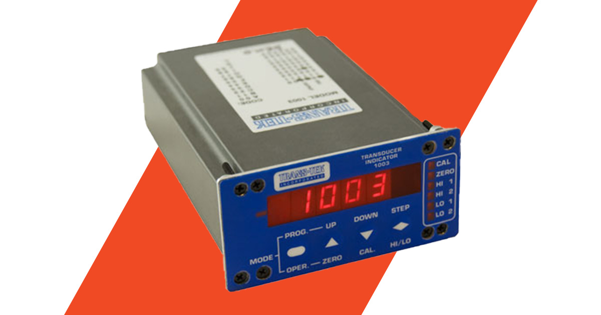 The TransTek, Inc. Model 1003 Transducer Indicator