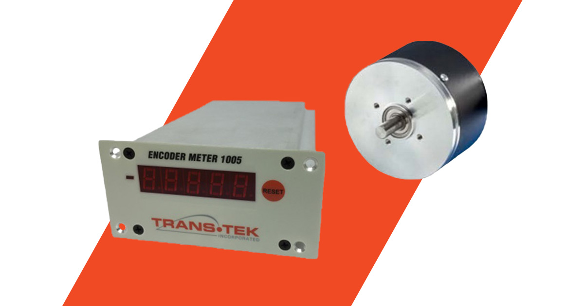 The Trans-Tek, Inc. Model 607 Optical Encoder and Counter Display
