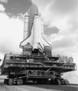 ADTs Keep Shuttle Level Before Launch image